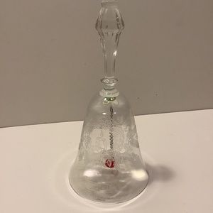 Vintage Fostoria annual Christmas bell 1979